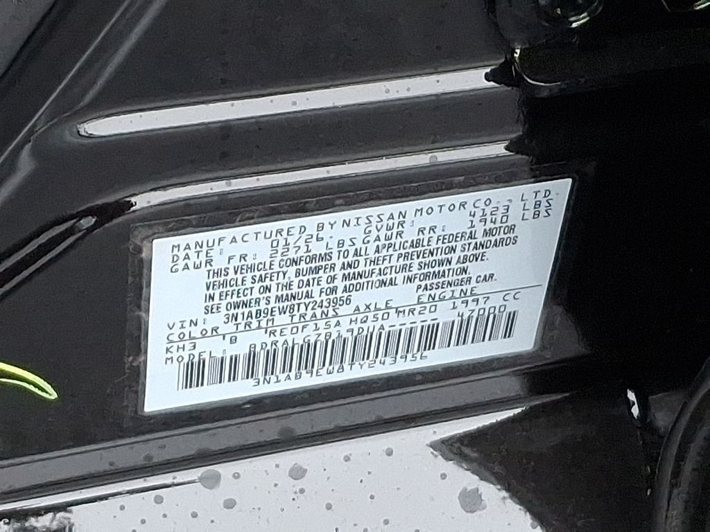 New 2026 Super Black Nissan SL image 10