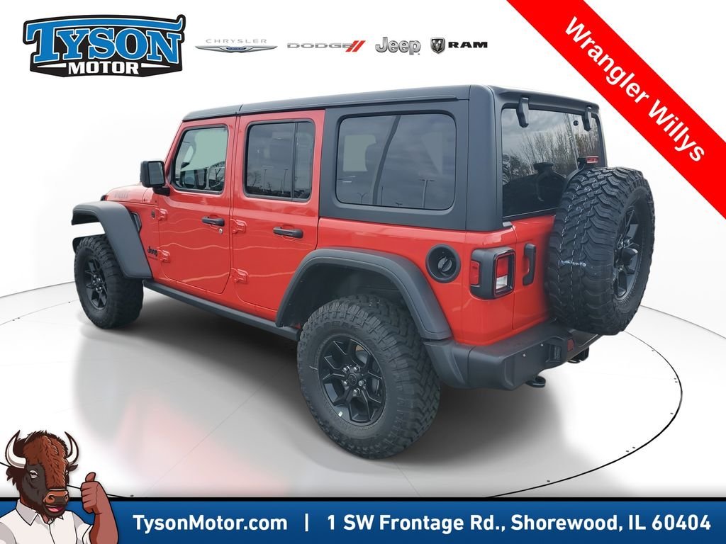 New 2026 Firecracker Red Clearcoat Jeep Willys image 4