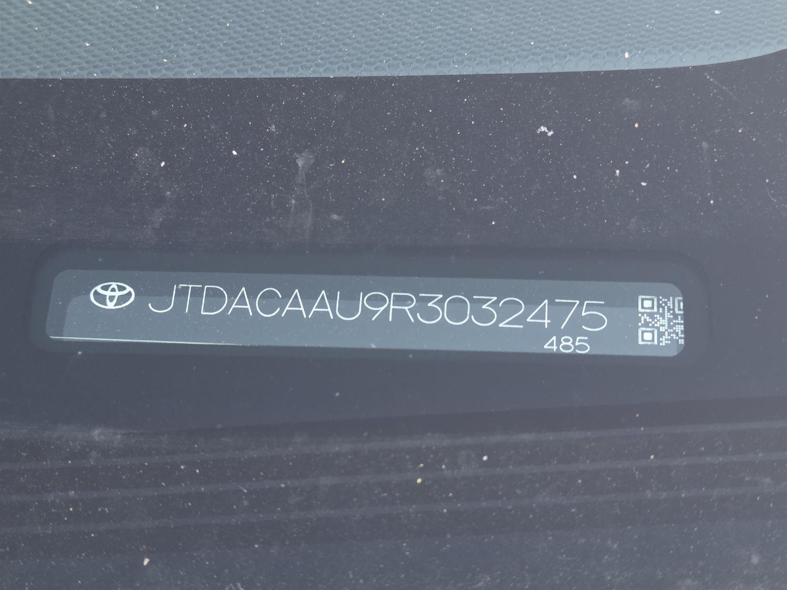 Used 2024 Midnight Black Metallic Toyota LE image 34