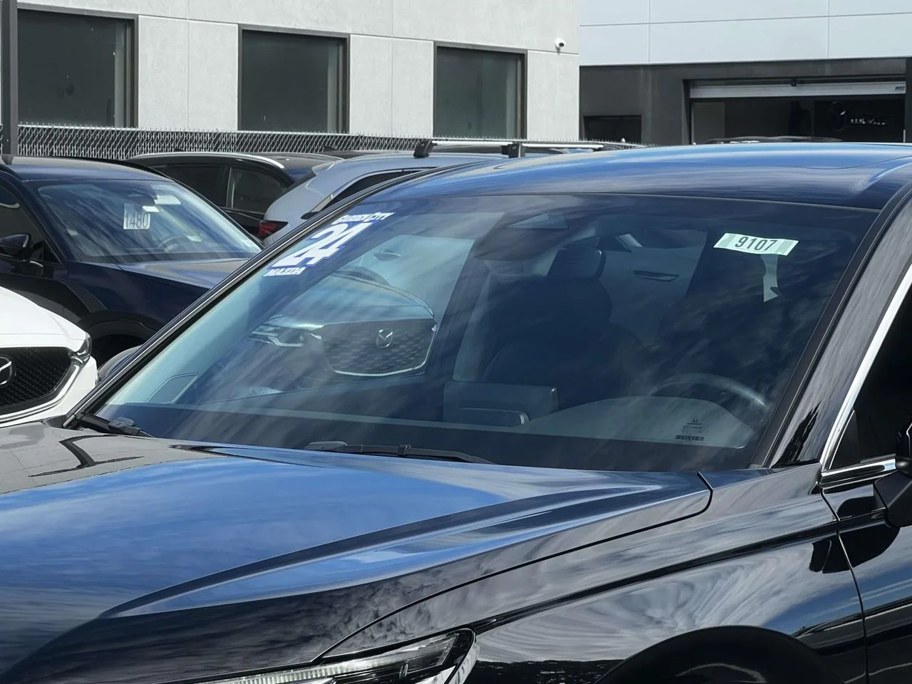 Used 2024 Crystal Black Pearl Honda EX-L AWD image 9