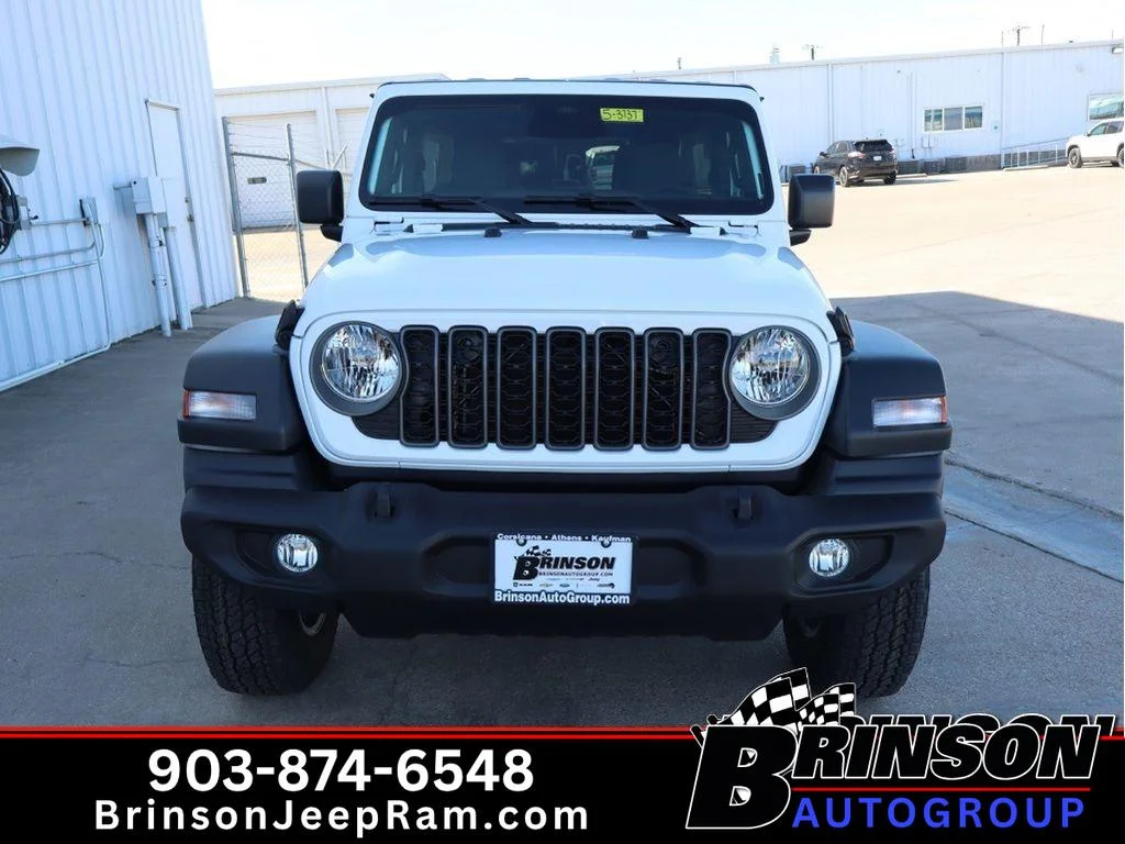 New 2026 Bright White Clearcoat Jeep Sport S image 2