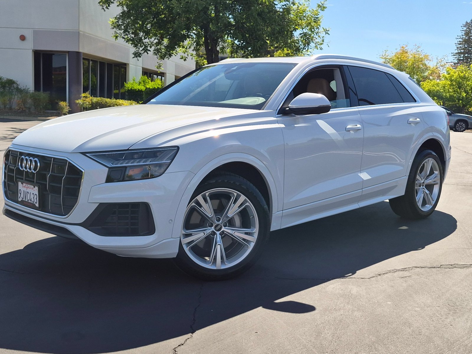 Used 2023 White Audi Premium Plus image 1