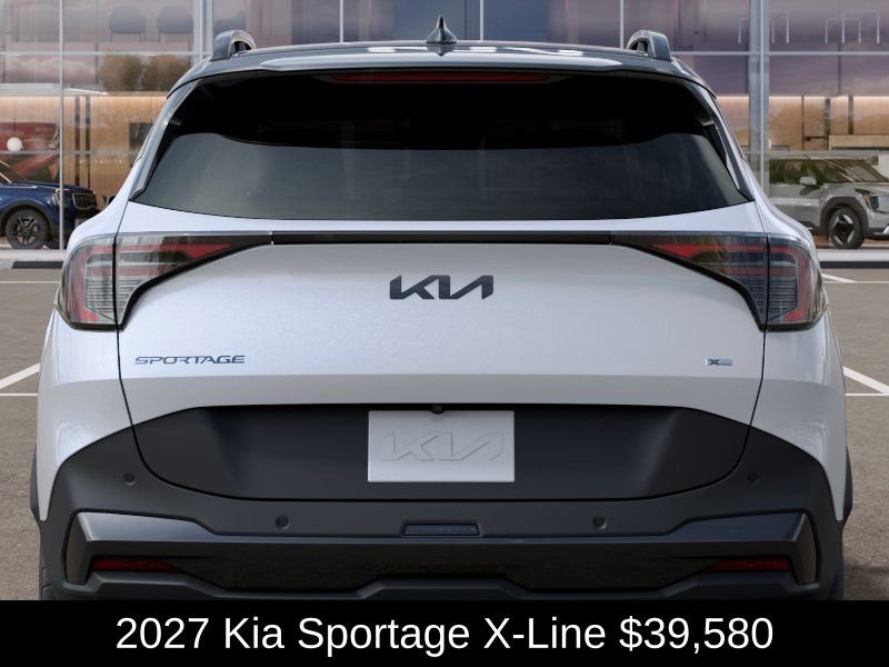 New 2027 Glacial White Pearl / Black Ro Kia X-Line image 13