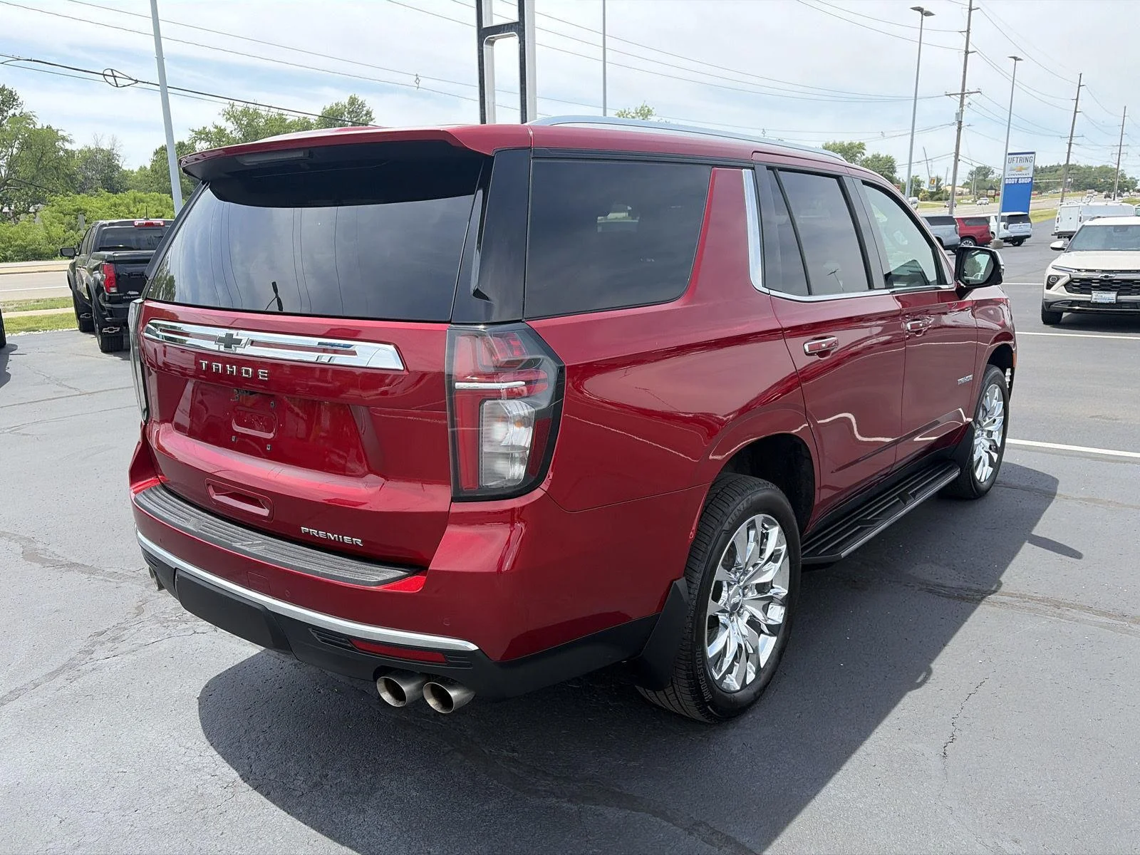 Used 2024 Radiant Red Tintcoat Chevrolet Premier image 3