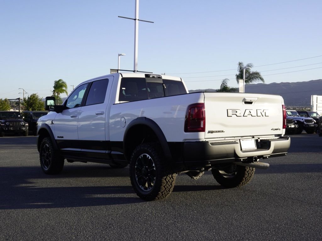 New 2026 Bright White Clear-Coat Exterior Paint RAM Rebel image 5