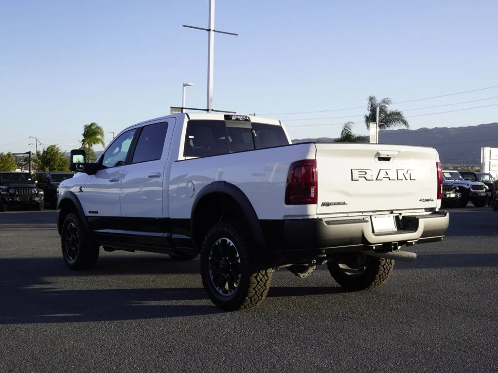 New 2026 Bright White Clear-Coat Exterior Paint RAM Rebel image 5