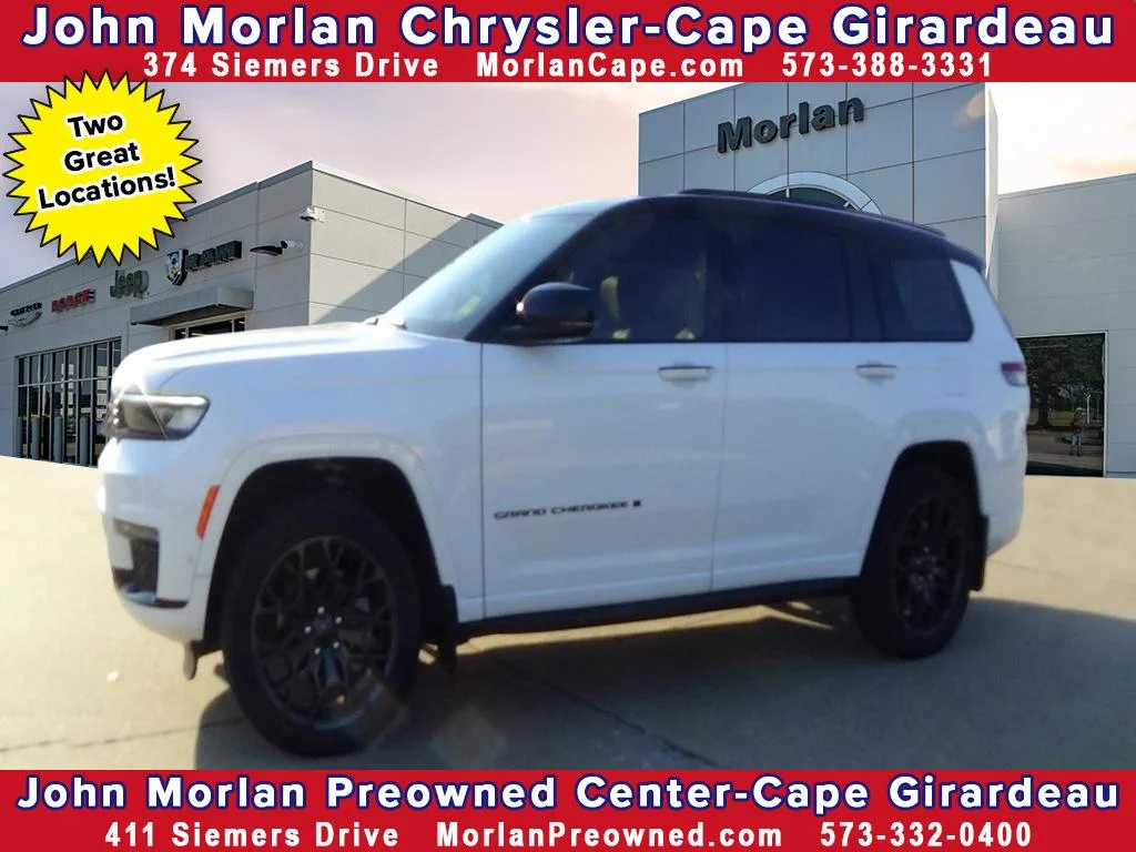 Used 2024 Bright White Clear Coat (pw7) Jeep Summit Reserve image 1