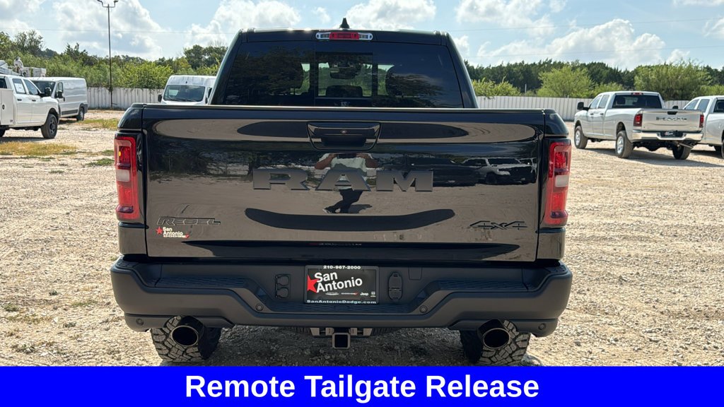 New 2027 Diamond Black Crystal Pearl-Coat Exterior Paint RAM Rebel image 6