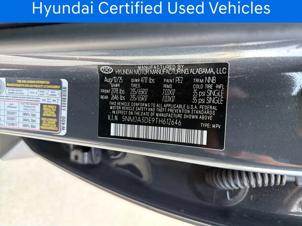 Certified Pre-Owned 2026 Hyundai Tucson SE