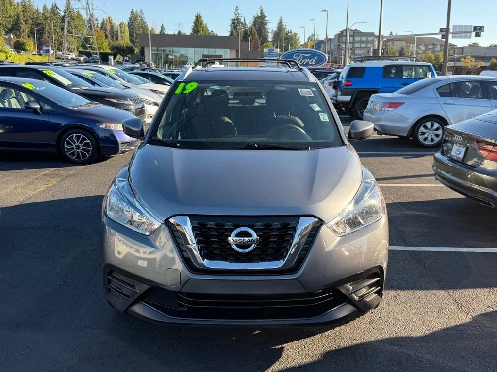 Used 2019 Gun Metallic Nissan SV image 3