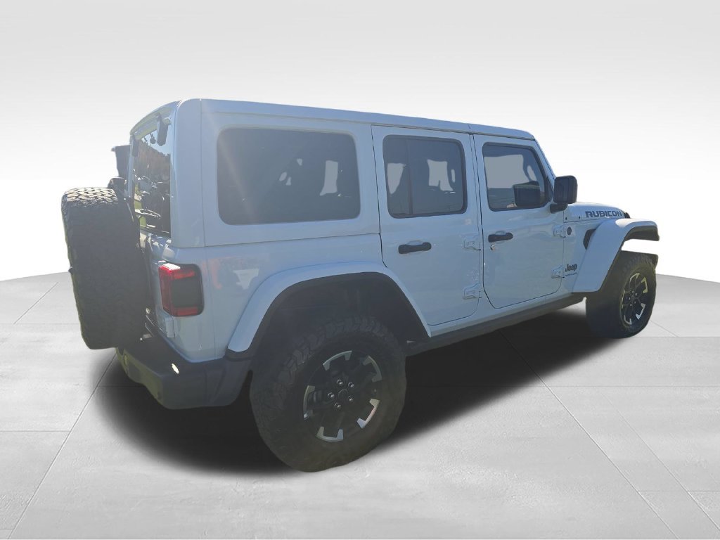 Used 2024 White Jeep Rubicon 4xe image 6