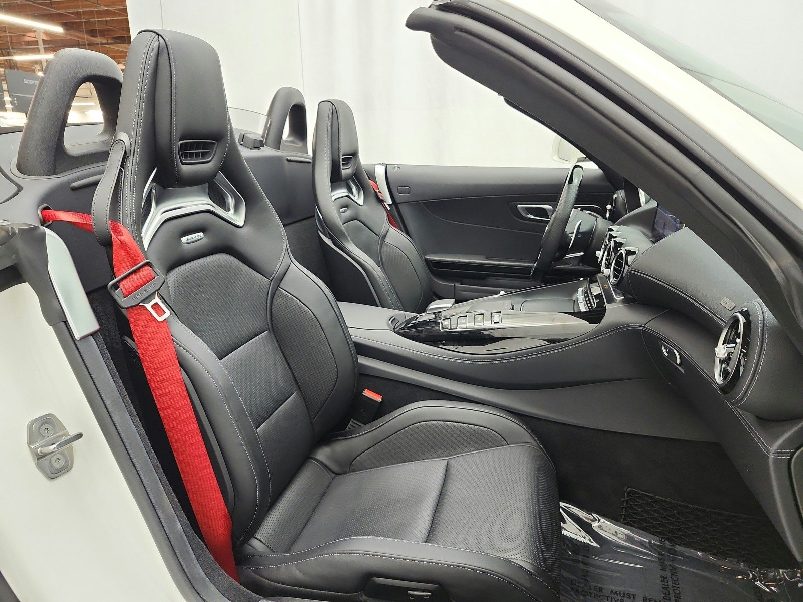 Certified Used 2021 designo Diamond White Mercedes-Benz AMG® GT Roadster image 18
