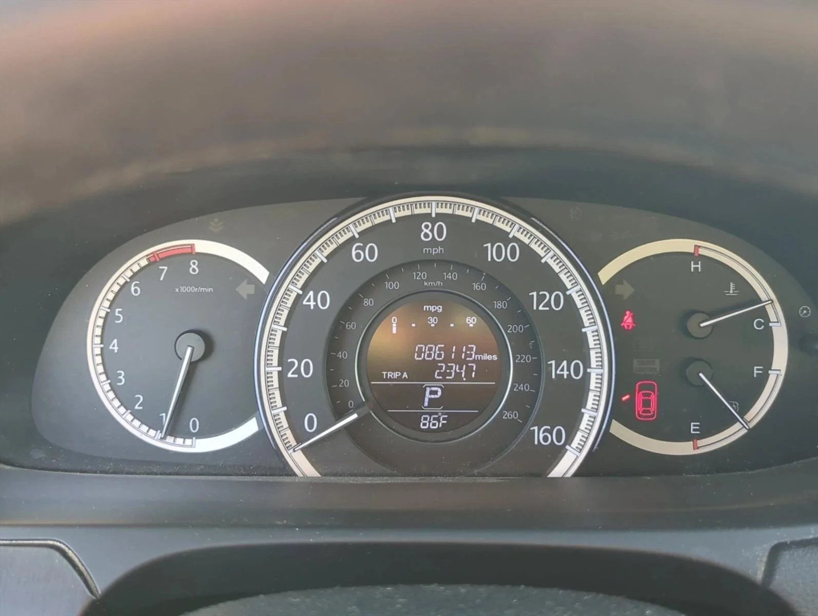 Used 2015 White Honda EX-L image 16