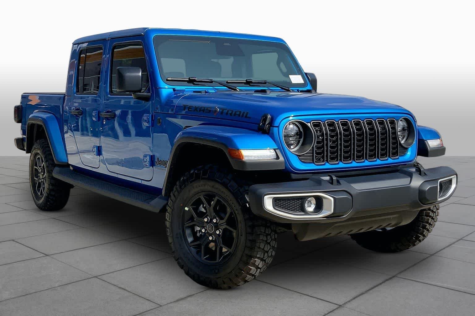 New 2026 Hydro Blue Pearl-Coat Exterior Paint Jeep Texas Trail image 2