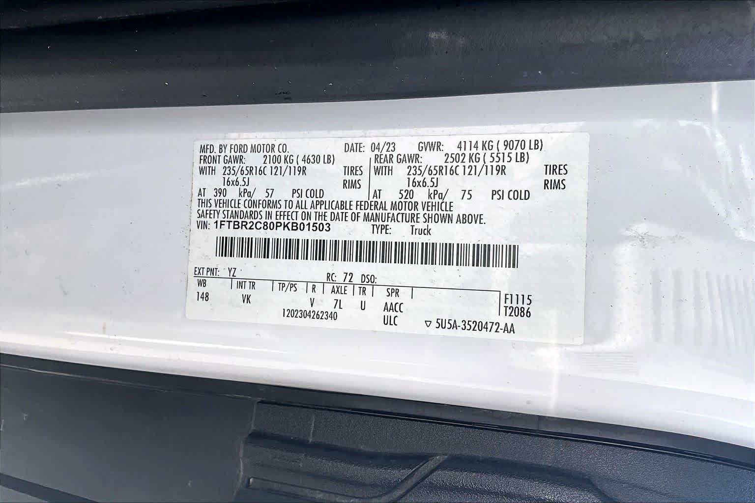 Used 2023 Oxford White Ford  image 39