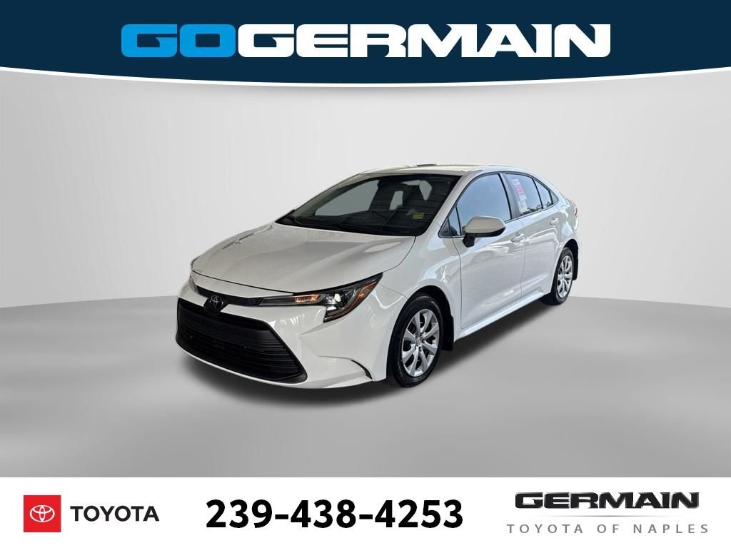 Used 2026 White Toyota LE image 1