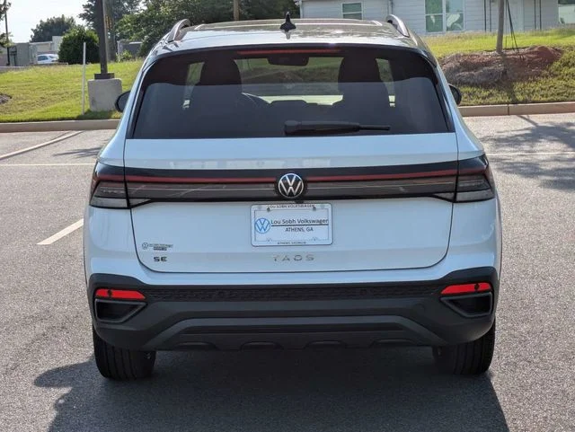 New 2026 Pure White W/Deep Black Roof Volkswagen 1.5T SE Black image 5