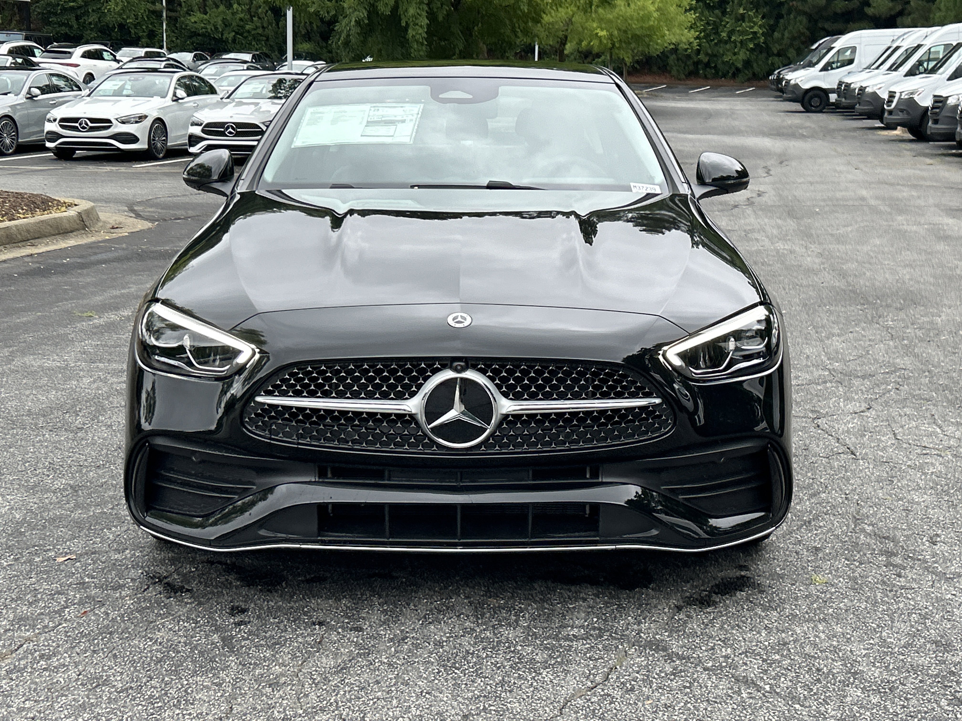 New 2026 Obsidian Black Metallic Mercedes-Benz C 300 Sedan image 3