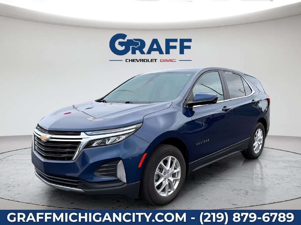 Used 2022 BLUE GLOW METALLIC Chevrolet LT image 1