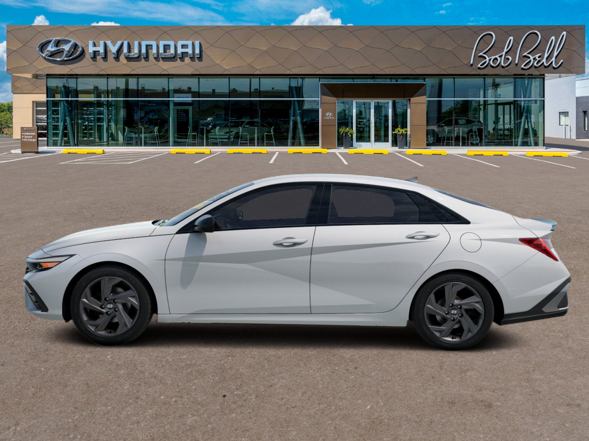 New 2026 White Hyundai SEL Sport image 3