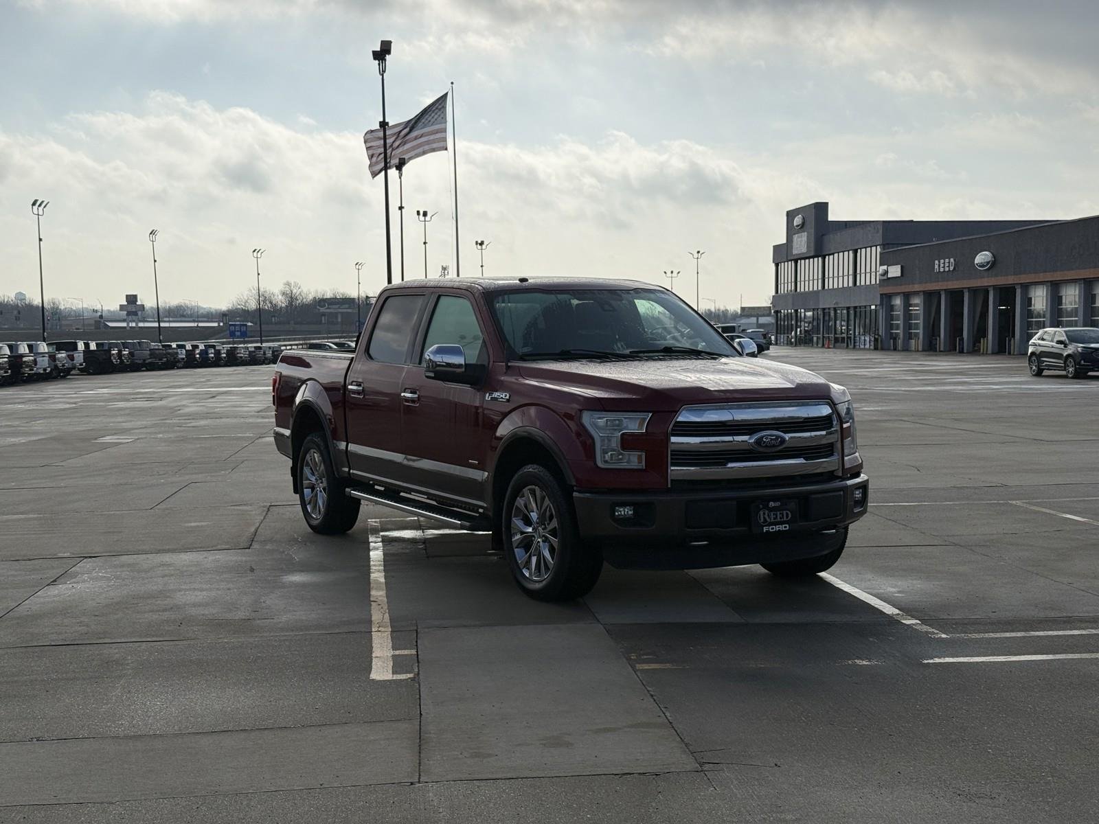 Used 2016 Ford F-150 Lariat with VIN 1FTEW1EG9GKD31075 for sale in Kansas City