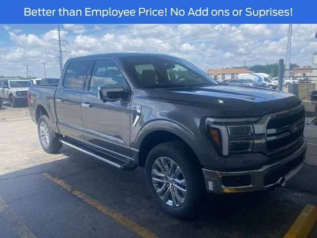 New 2026 Carbonized Gray Metallic Ford Lariat® image 3