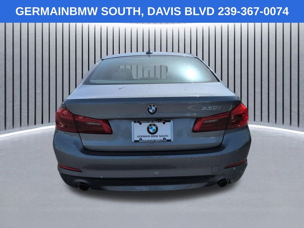 Used 2020 Bluestone Metallic BMW 530i image 6