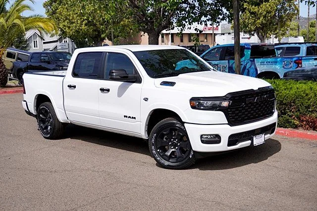 New 2026 Bright White Clear-Coat Exterior Paint RAM Big Horn/Lone Star image 3