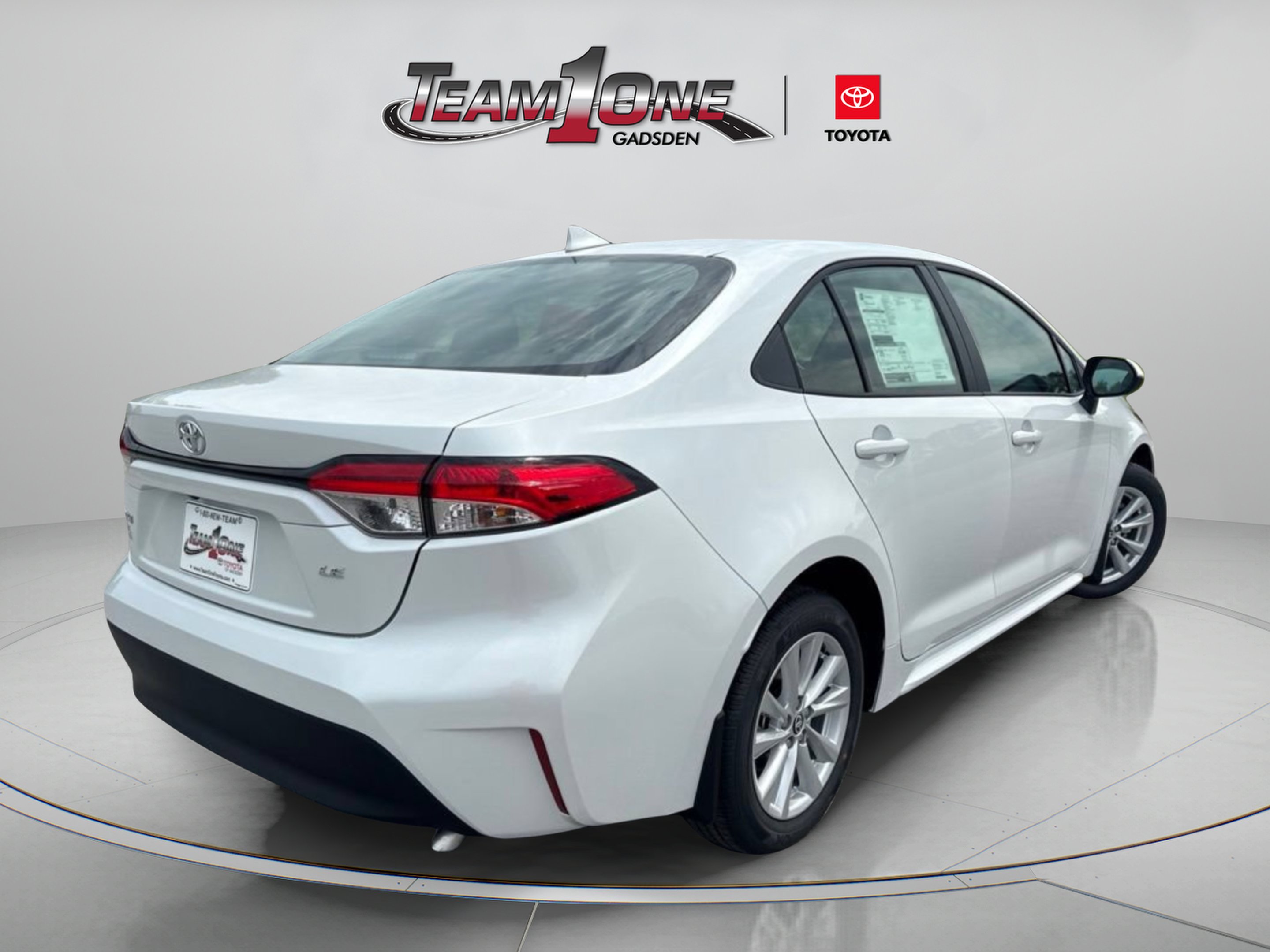 New 2026 Wind Chill Pearl Toyota LE image 8