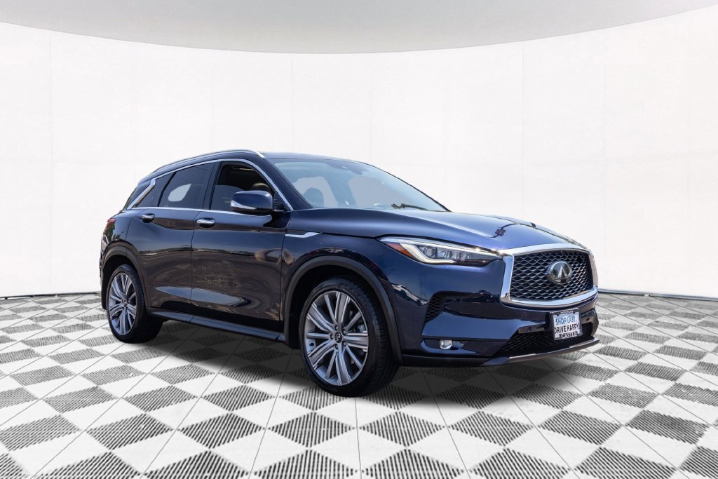 Used 2021 Blue INFINITI Sensory image 12