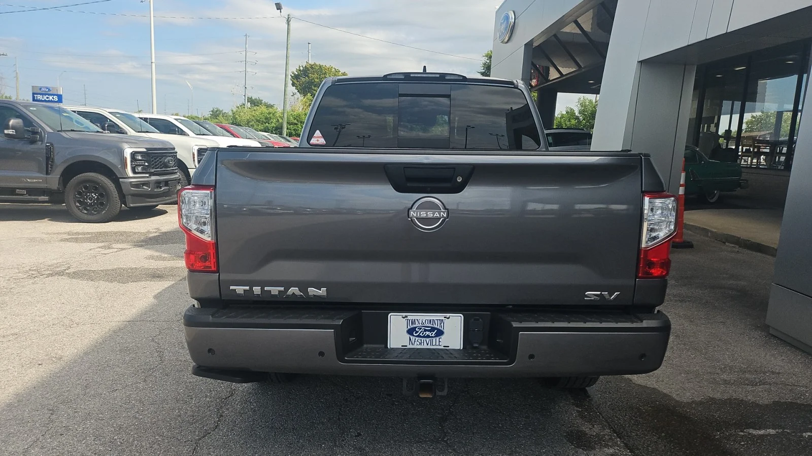 Used 2024 Gun Metallic Nissan SV 2WD image 4