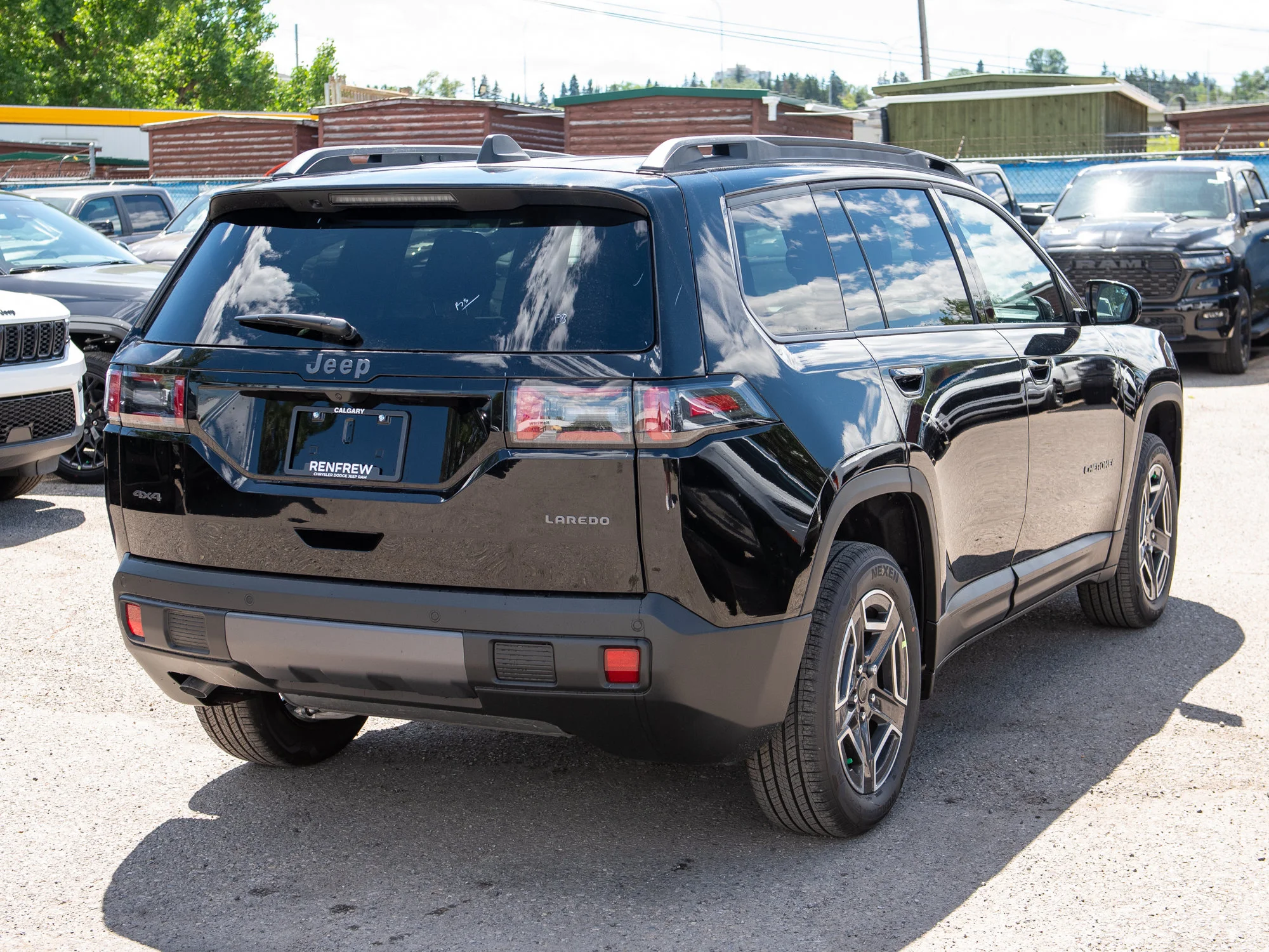 New 2026 Black Jeep Laredo * Hybrid image 5