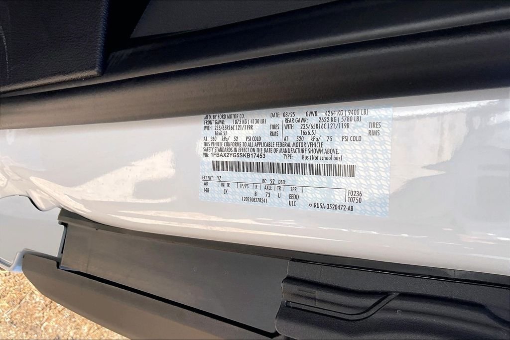 New 2025 Ford Transit-350 XLT Passenger Van