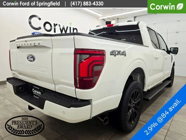 New 2026 Star White Metallic Tri-Coat Ford Platinum® image 9