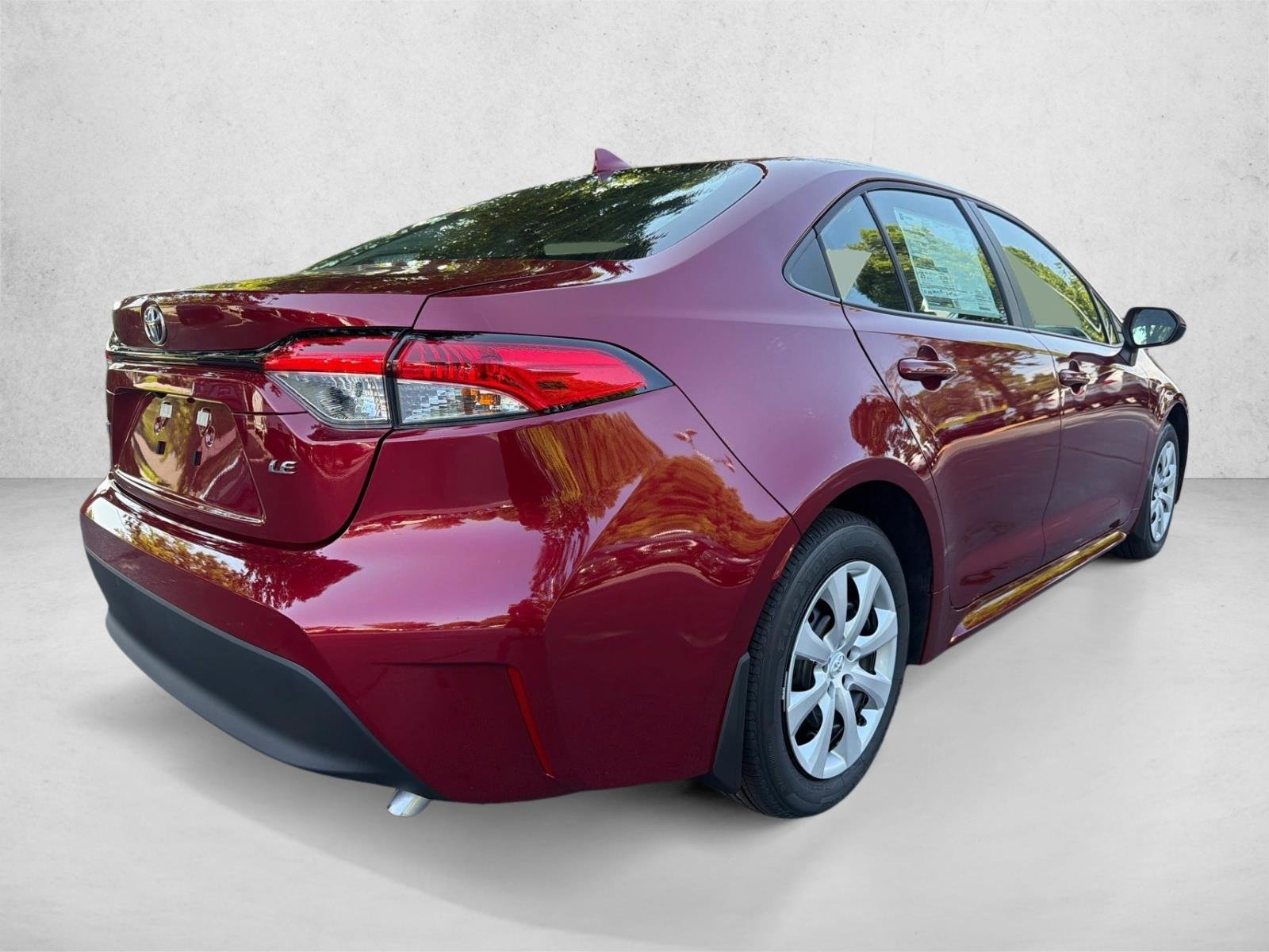 New 2026 Ruby Flare Pearl Toyota LE image 3
