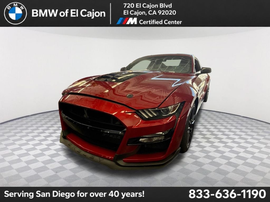 Used 2020 Red Ford Shelby GT500 image 1