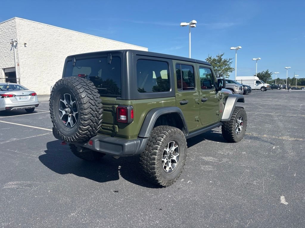 Used 2020 Green Jeep Unlimited Rubicon image 3