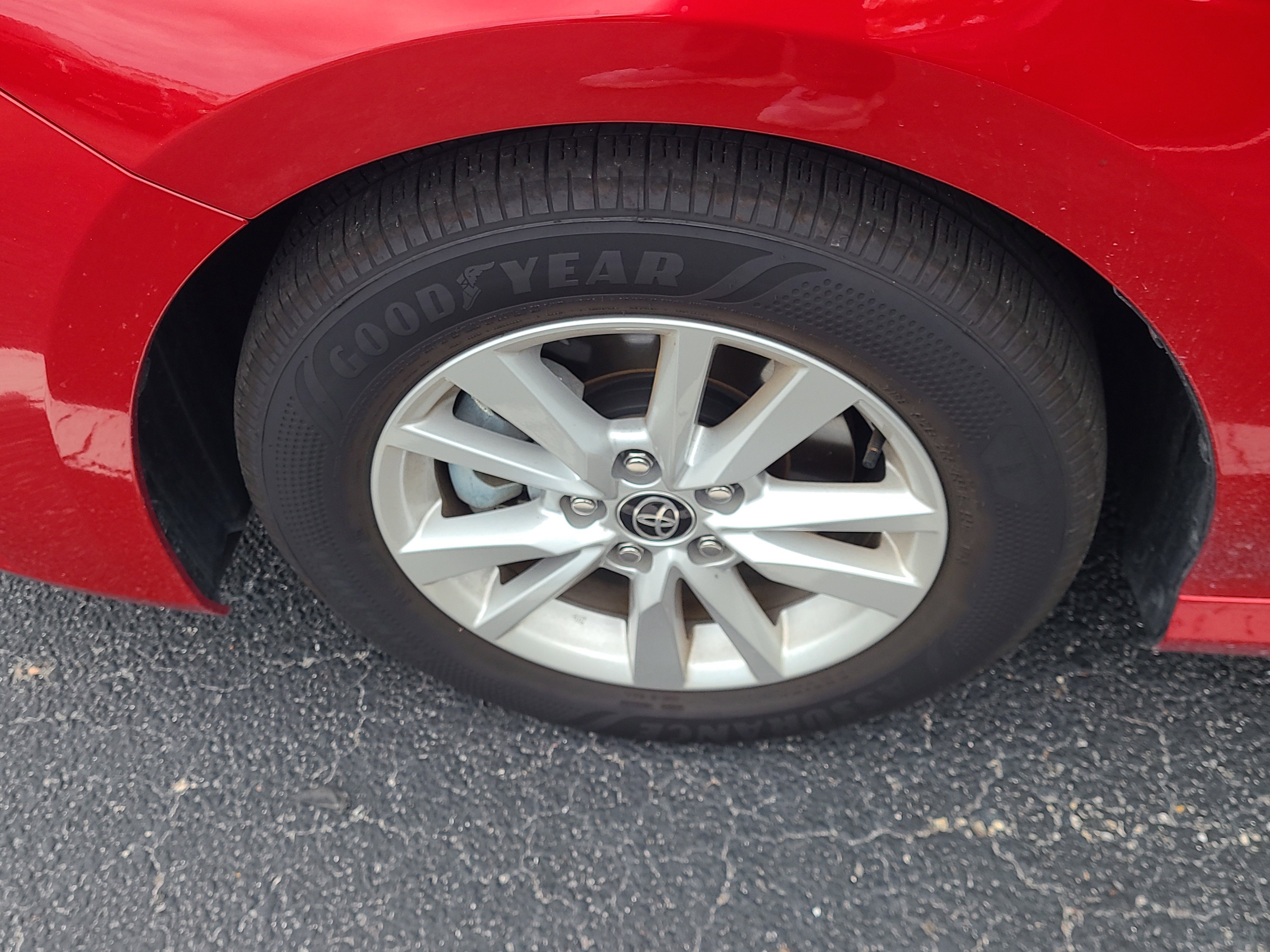Used 2025 Red Toyota LE image 4
