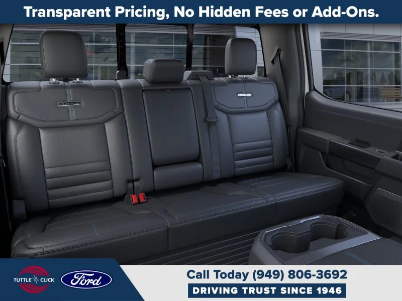 New 2026 Star White Metallic Tri-Coat Ford Platinum image 11