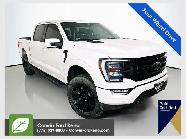 Certified Used 2023 Star White Ford Lariat image 1