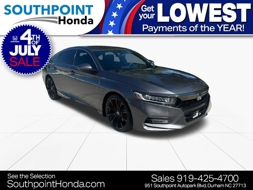 Used 2018 Modern Steel Metallic Honda Sport image 1