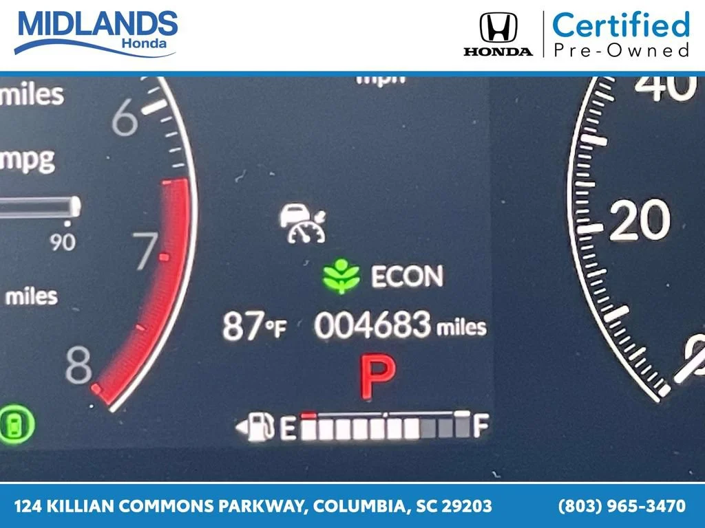 Certified Used 2026 Platinum White Pearl Honda EX image 49
