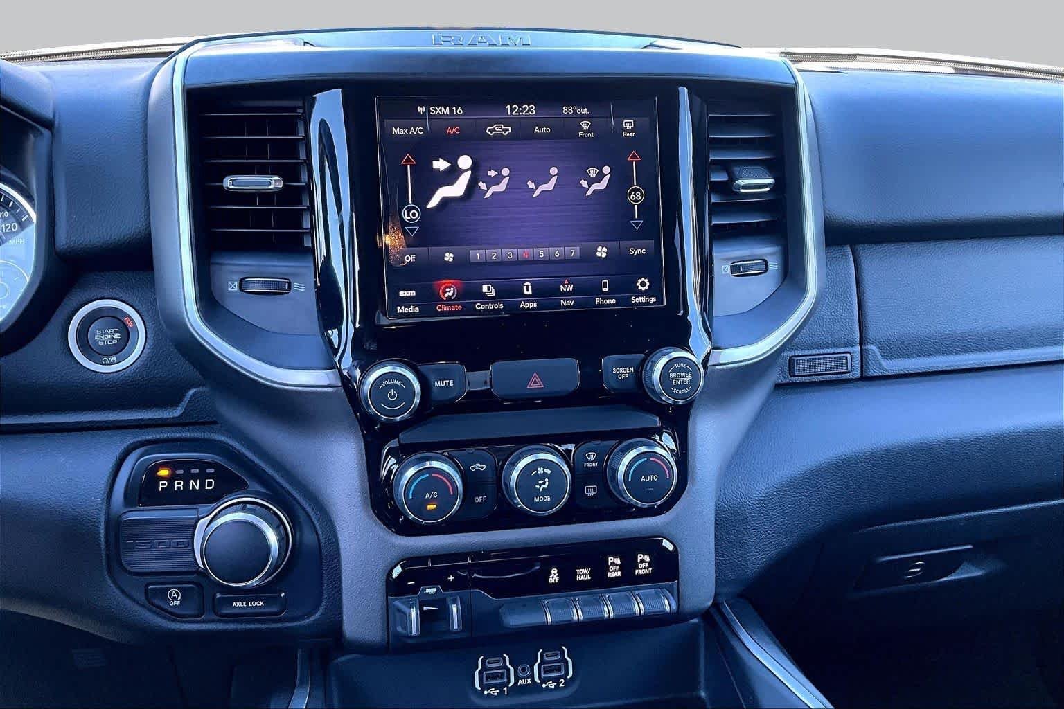 Used 2020 Granite Crystal Metallic Clearcoat Ram Big Horn image 5