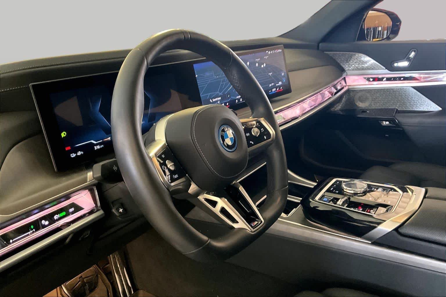 Certified Used 2024 Black Sapphire Metallic BMW xDrive60 image 16