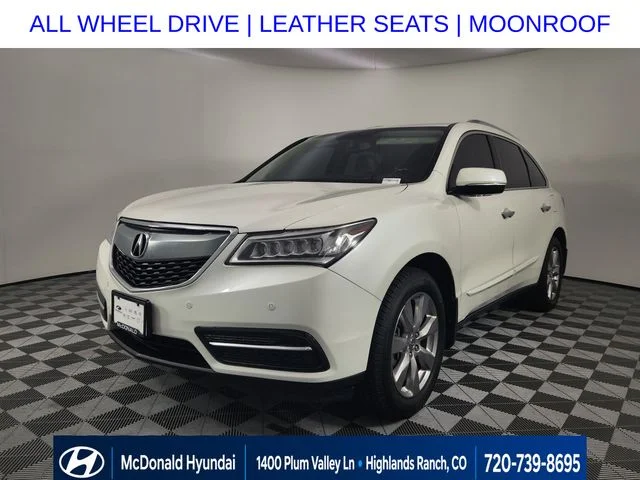 2014 Acura MDX 3.5L Advance Pkg w/Entertainment Pkg