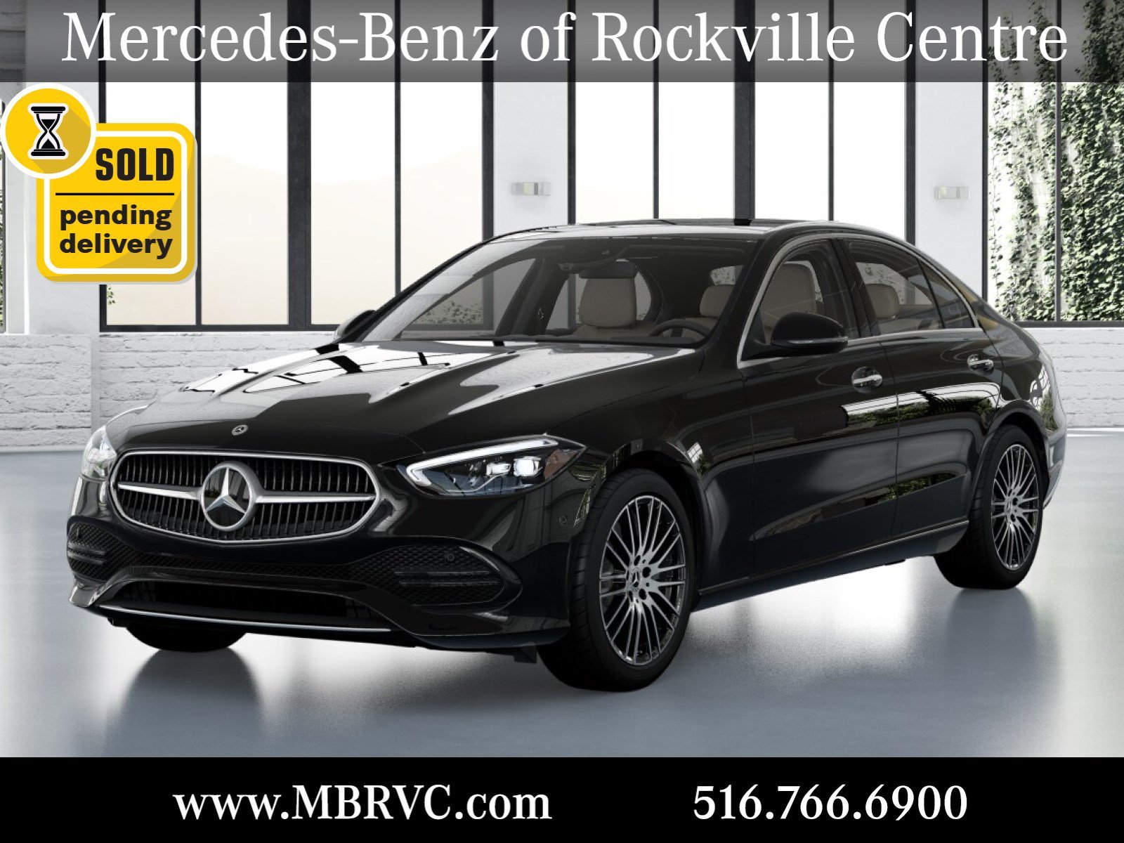 New 2026 Black Mercedes-Benz C 300 image 1