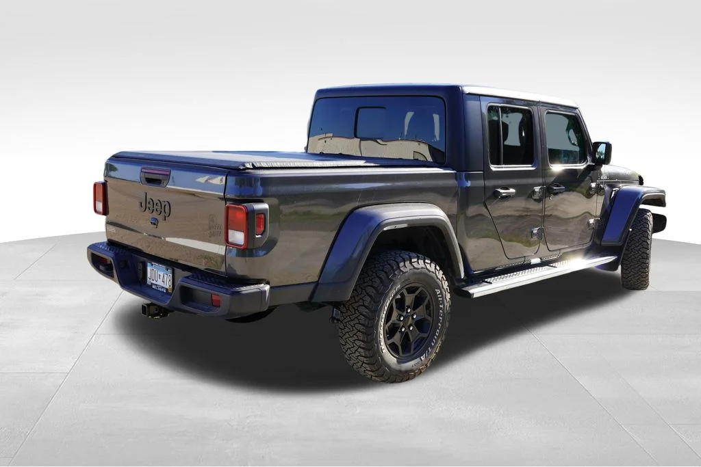 Used 2022 Granite Crystal Clearcoat Metallic Jeep Willys image 3