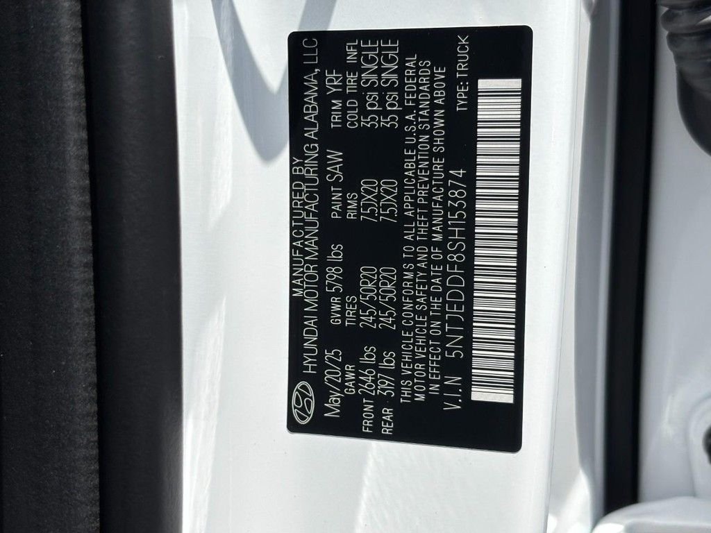 2025 Hyundai Santa Cruz Limited - Photo 44