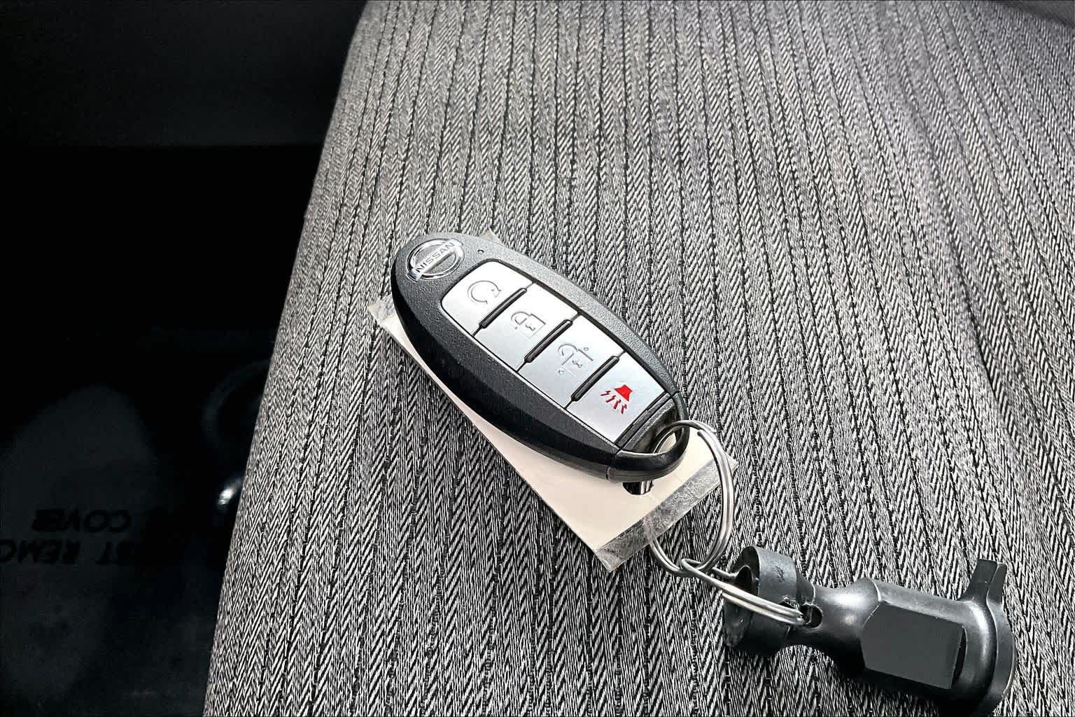 Used 2021 Gun Metallic Nissan SV image 14