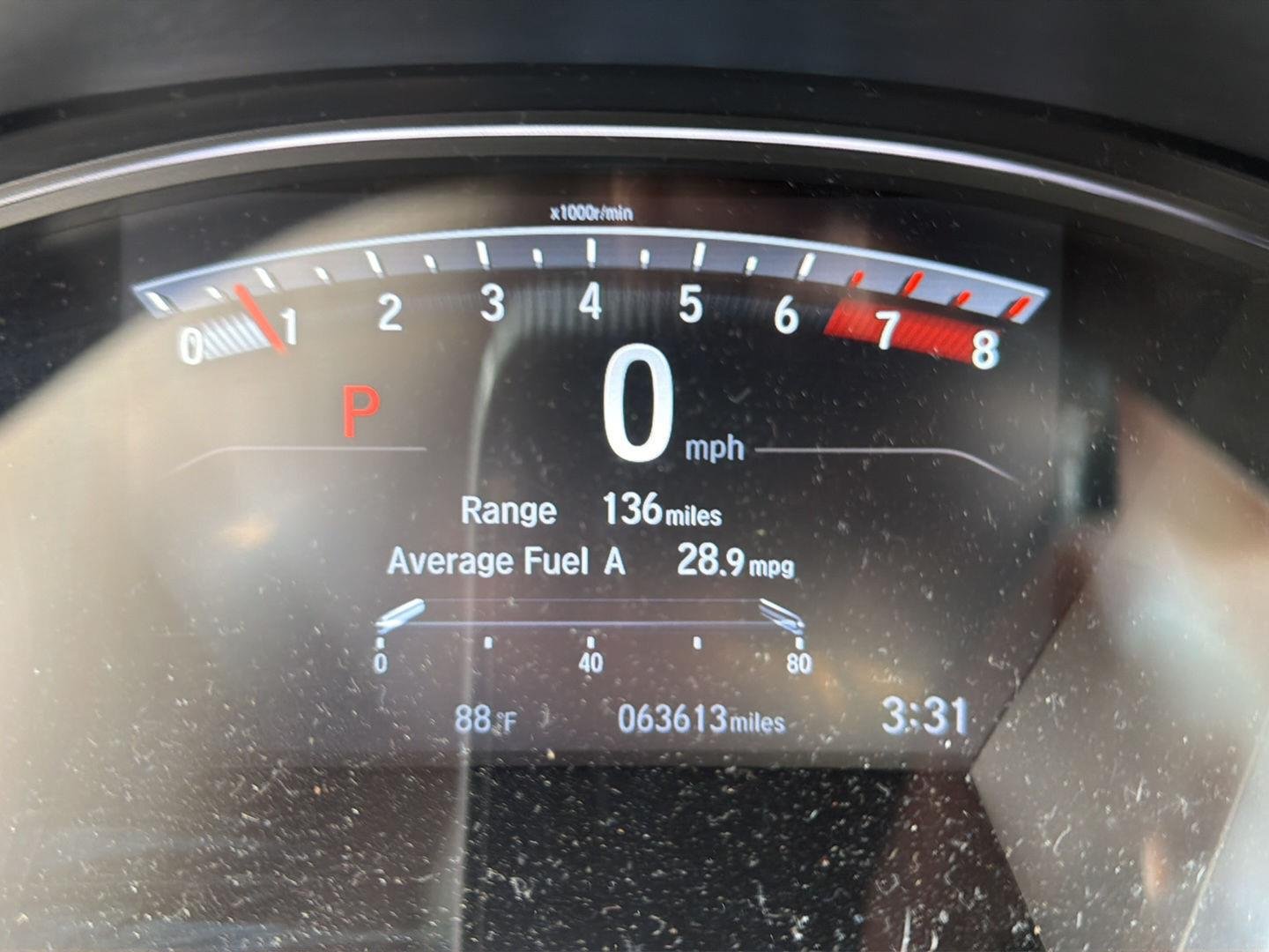 Used 2018 White Diamond Pearl Honda EX image 7